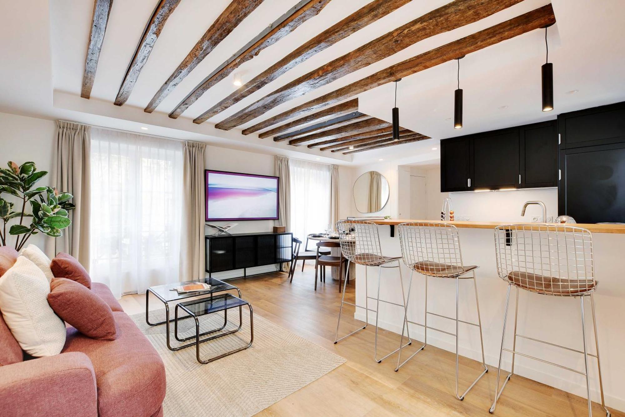 Modern - 3br-8p - Le Marais-bastille Appartement