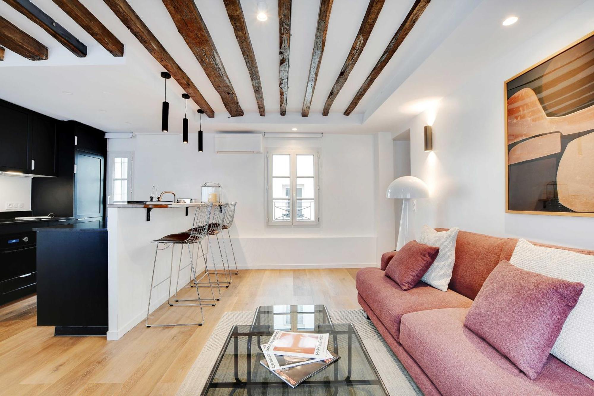 Modern - 3br-8p - Le Marais-bastille * Parijs